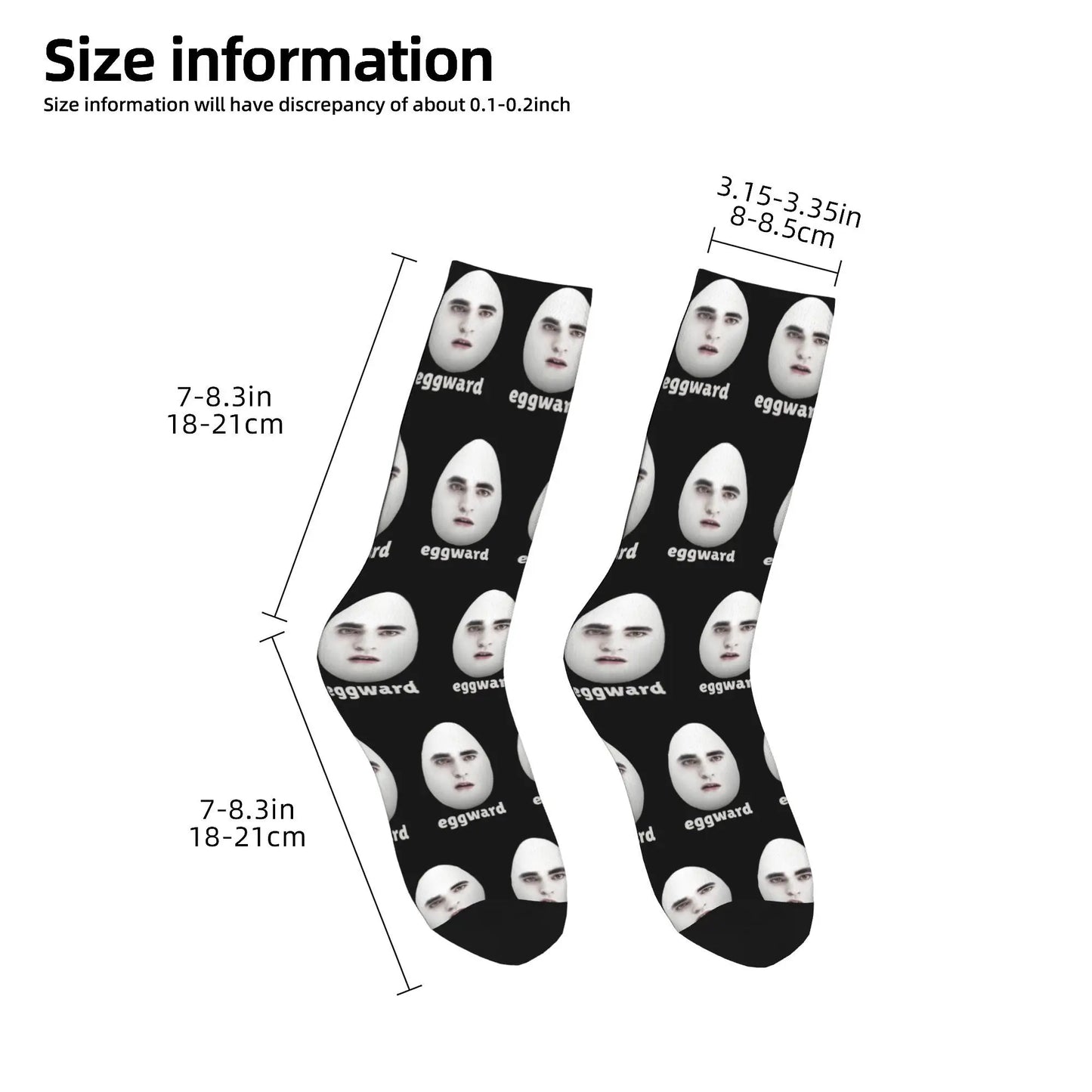 Eggward Funny Meme Socks