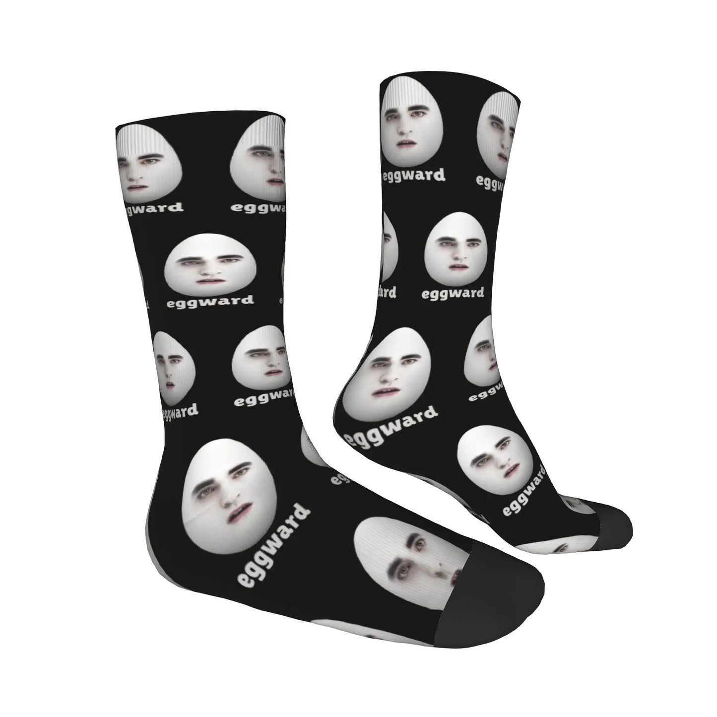 Eggward Funny Meme Socks