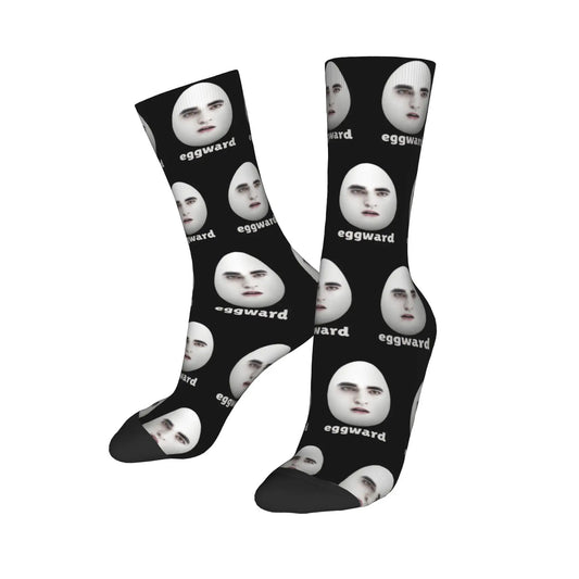 Eggward Funny Meme Socks